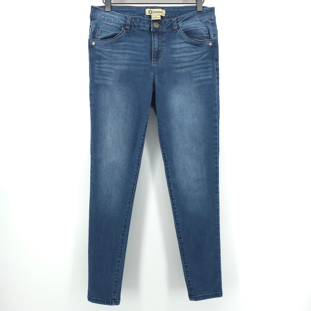 Democracy Womens‎ Jegging 6 Blue Medium Wash Denim Skinny Jeans B1912XXSX